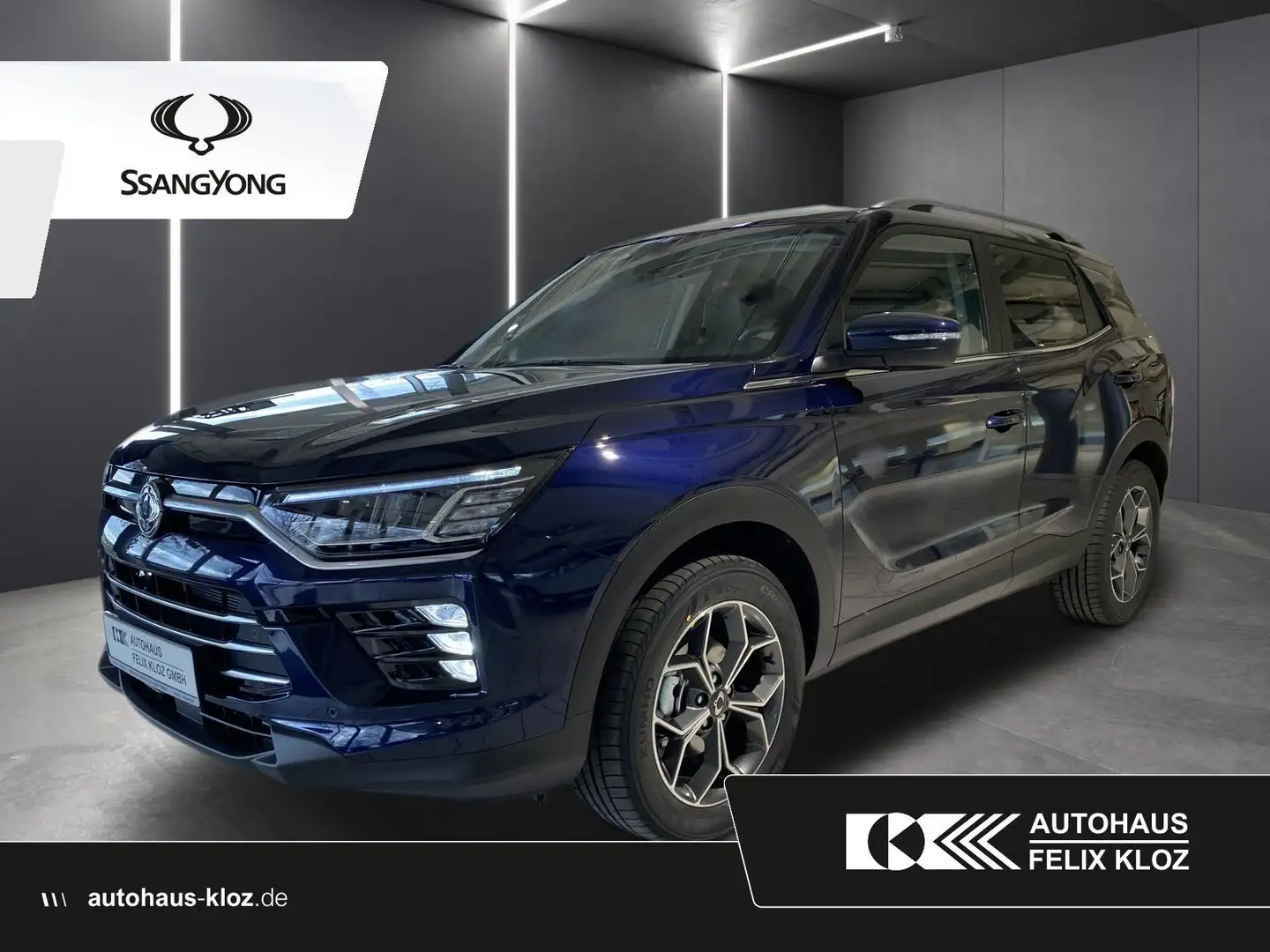 SsangYong Korando 1.5 Sapphire*Automatik*Kamera*Navi*LED* Blau - 1