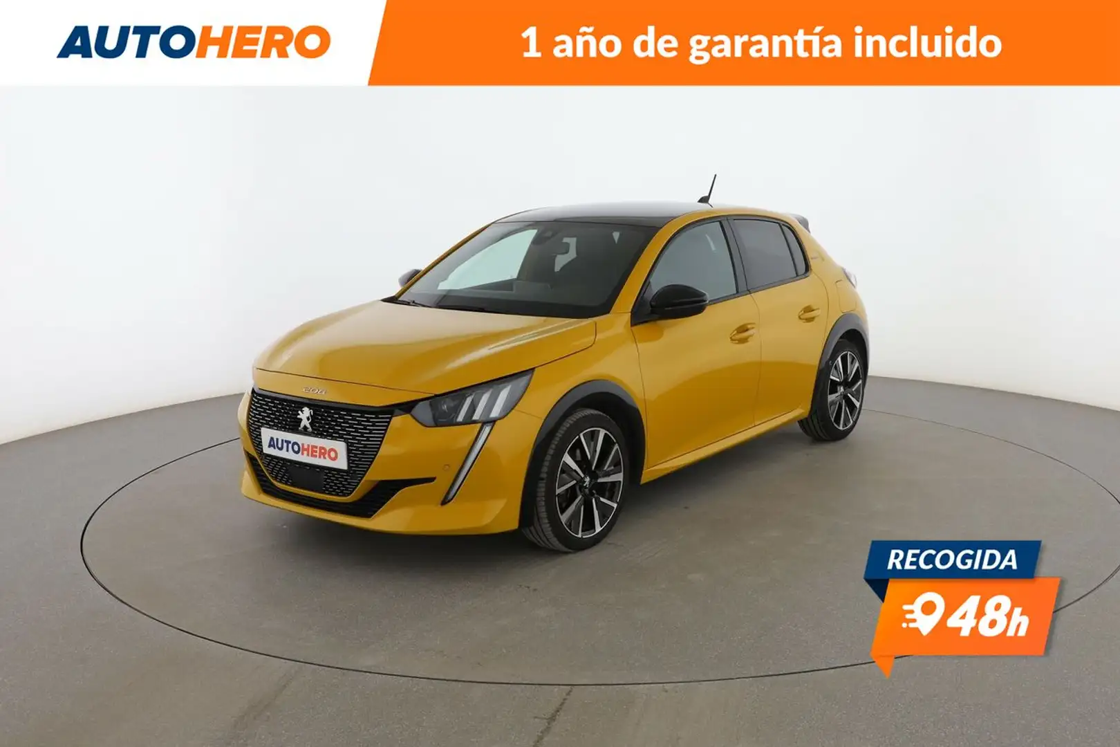 Peugeot 208 1.2 PureTech GT Line Amarillo - 1