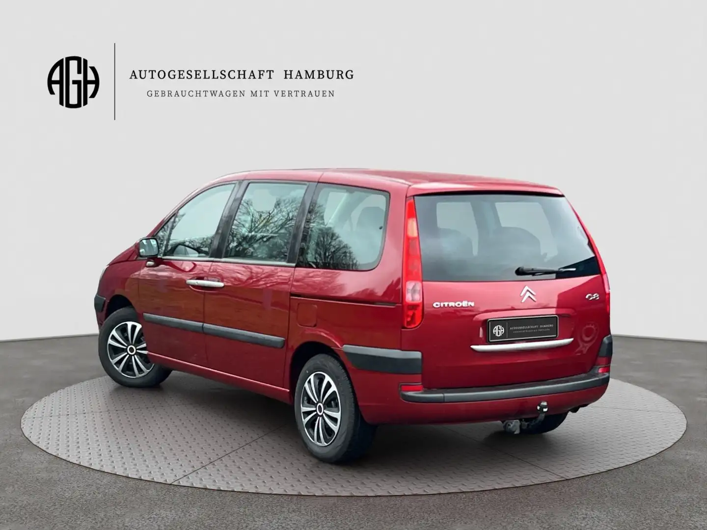 Citroen C8 2.0 16V Style*Autom.*AHK*2xEl.Schiebetür*4S* Rot - 2