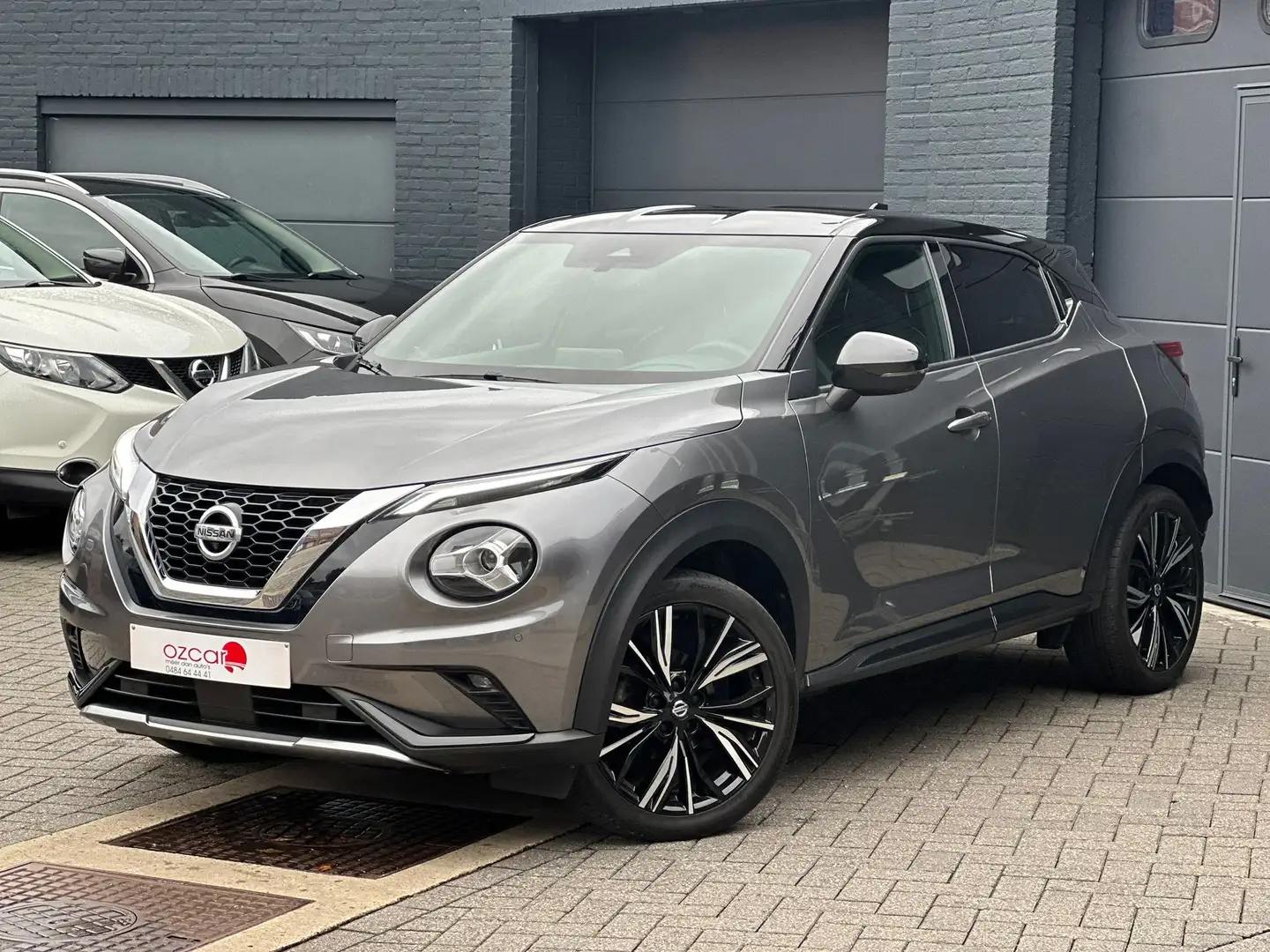 Nissan Juke DIG-T N-Design Automaat |LederCarplay360cam|1Eig| Gris - 1