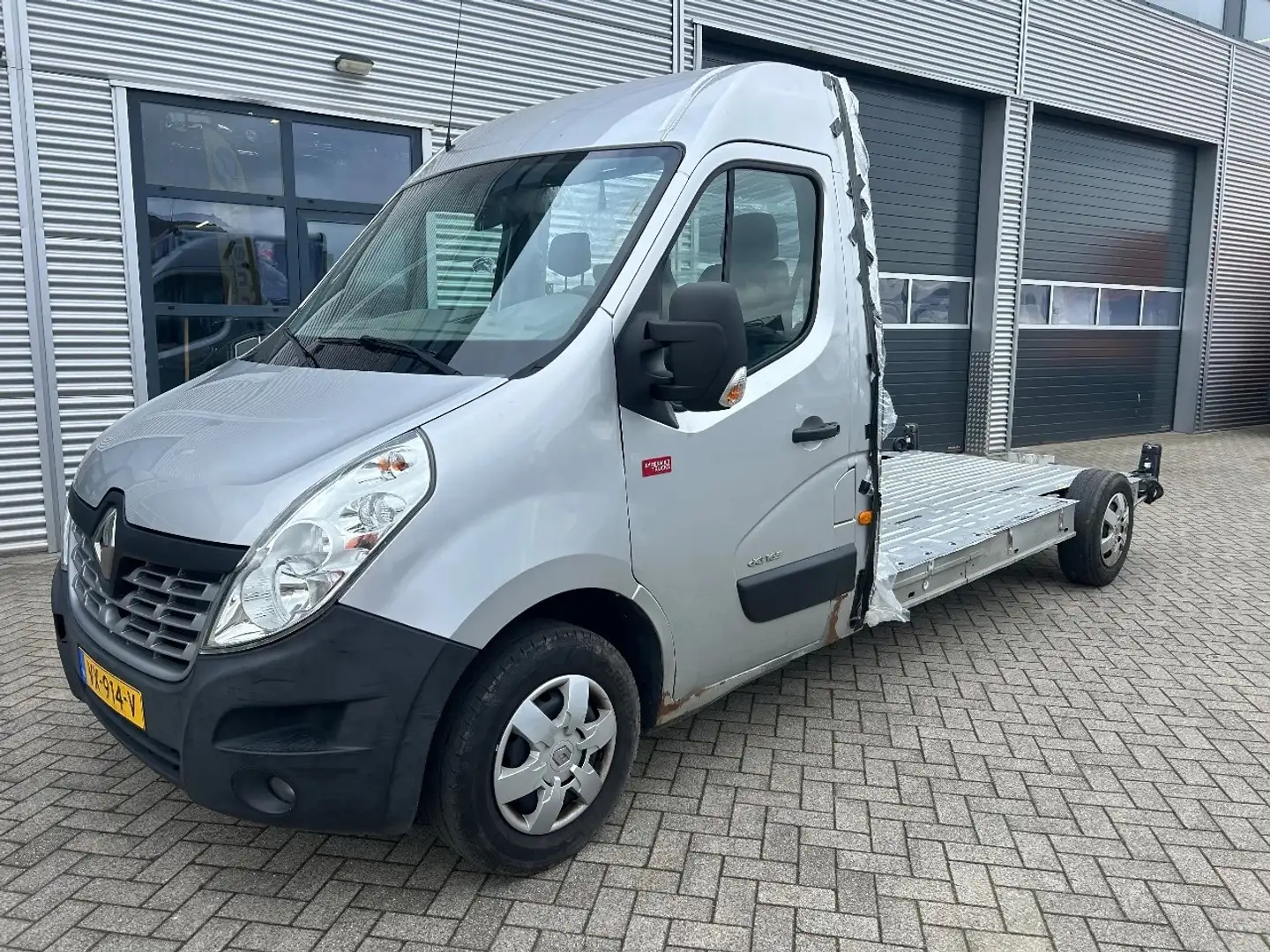 Renault Master 2.3DCI L3 Chassis Cabine Platform 165PK Airco Silver - 2