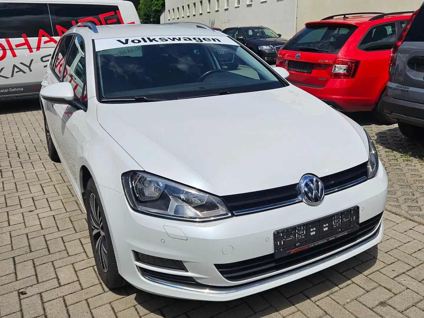 Volkswagen Golf Variant Allstar BMT Blanc - 2