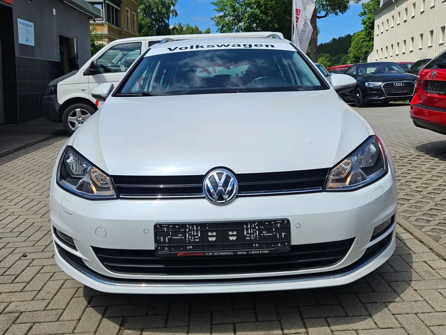 Volkswagen Golf Variant Allstar BMT Blanc - 1