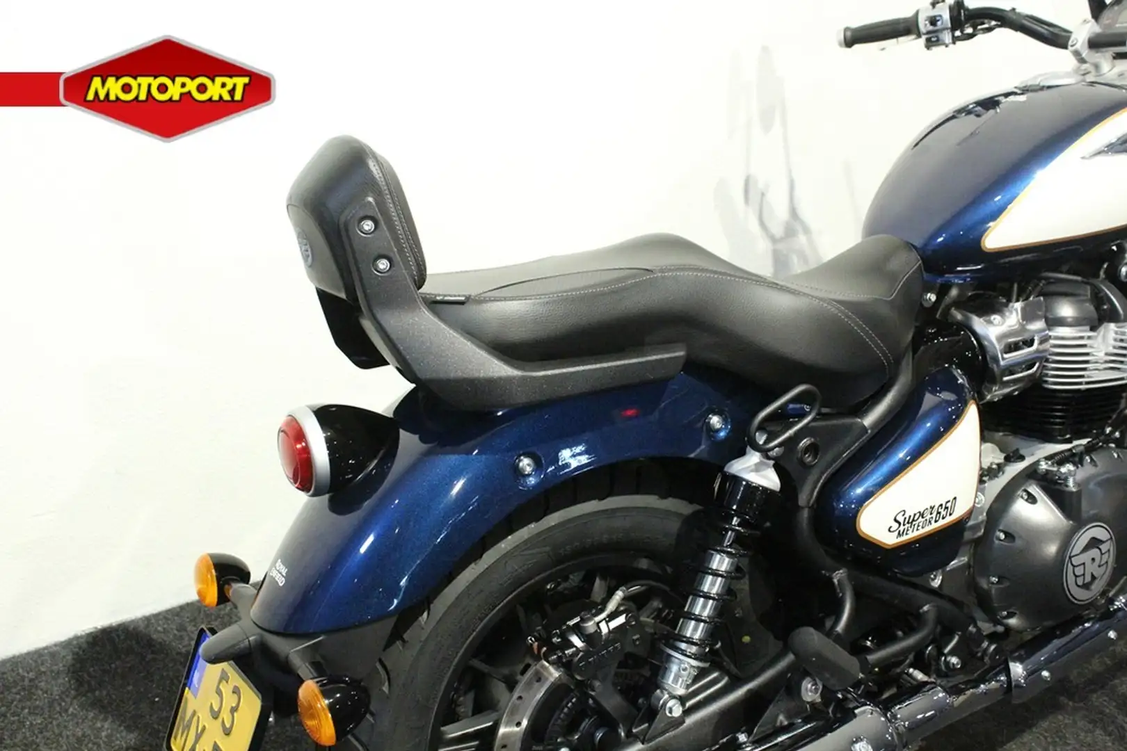 Royal Enfield Super Meteor 650 Blauw - 2