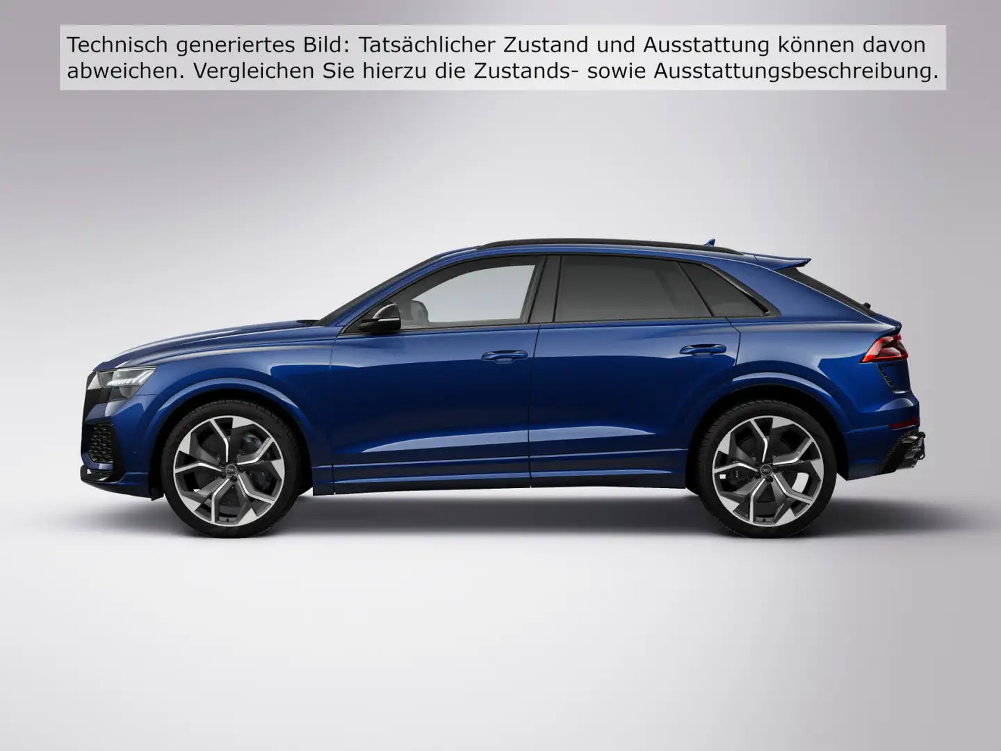 Audi RS Q8 *Keramik*305 km/h*B&O*HUD*Pano*Standh*Matri Blau - 2