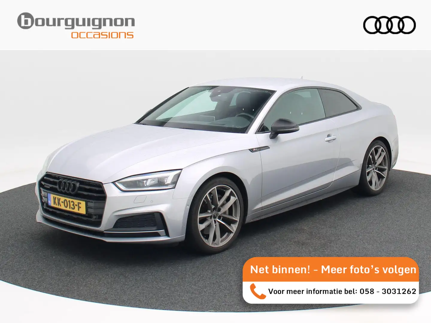 Audi A5 Coupé 2.0 TFSi 251 Pk Automaat quattro S-Line | Cr Grau - 1