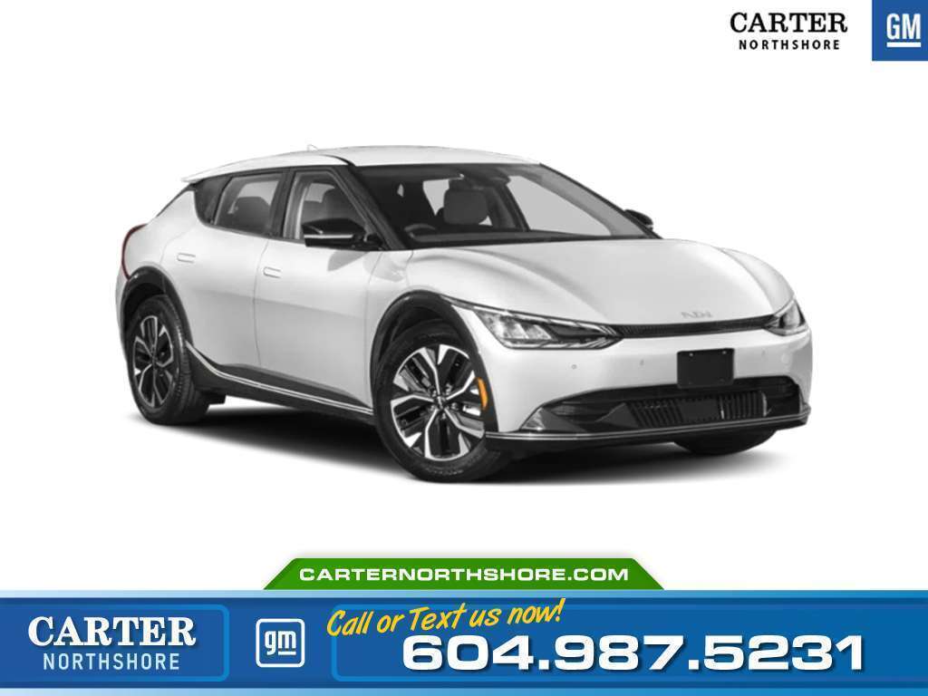 White 2023 Kia EV6 SUV / Crossover 1-Speed Automatic