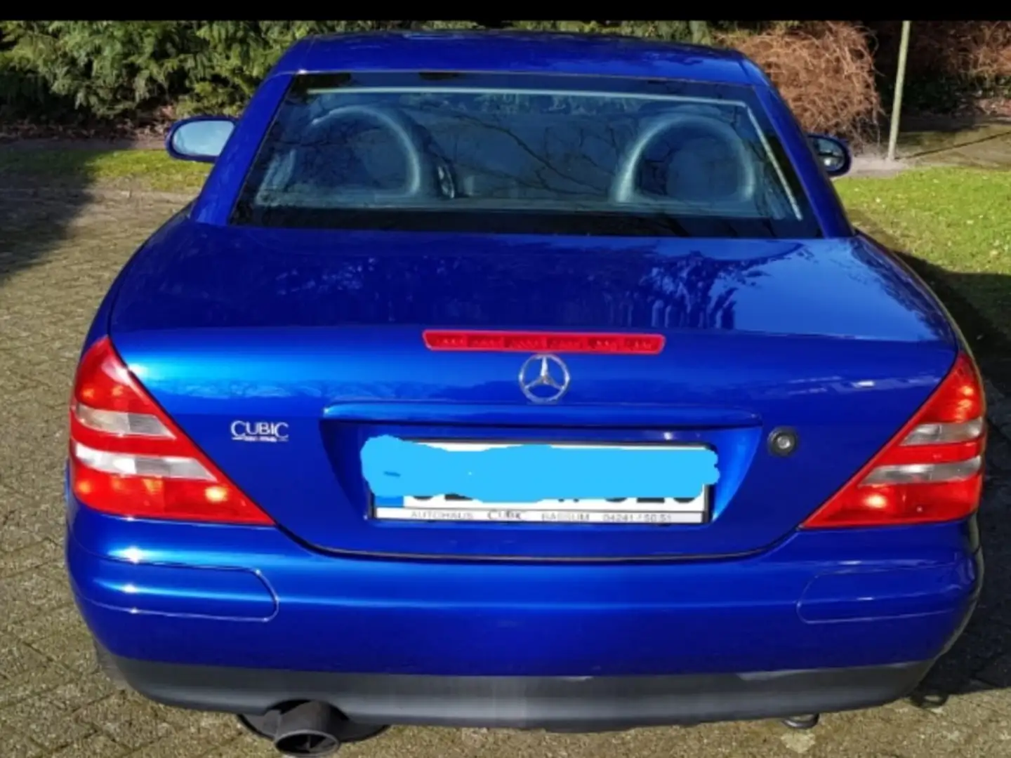 Mercedes-Benz SLK 200 Blau - 2