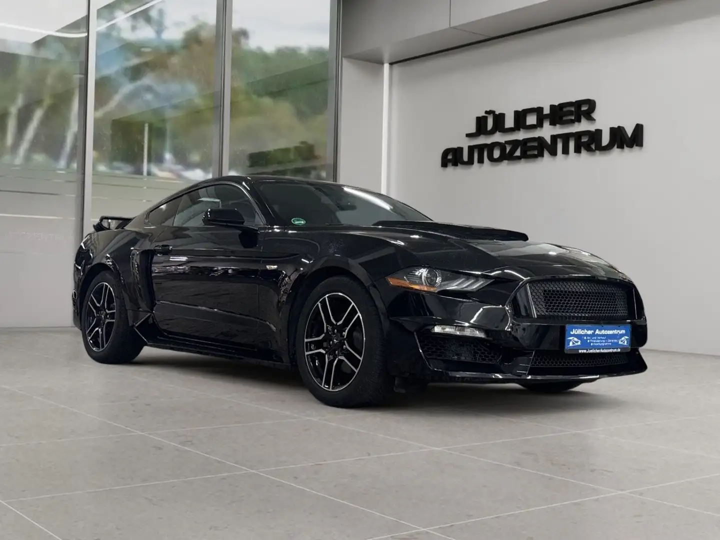 Ford Mustang 2.3 EcoBoost Aut., Inspektion Neu Zwart - 1
