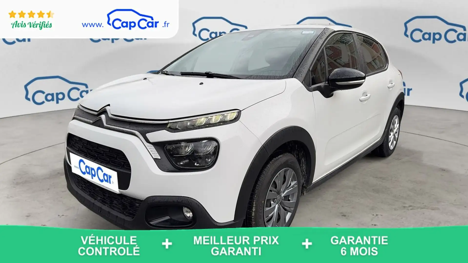 Citroen C3 2pl 1.2 PureTech 83 Feel Business Blanc - 1
