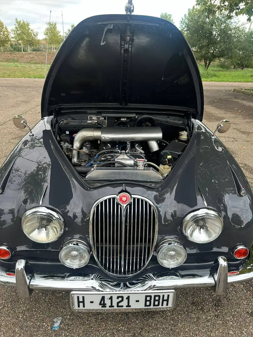 Jaguar MK II Unidad nacional. LHM. Tapicería Cuero Rojo. Culata Straighpost. 4 marchas + Oberdriver + D.. Verde - 2