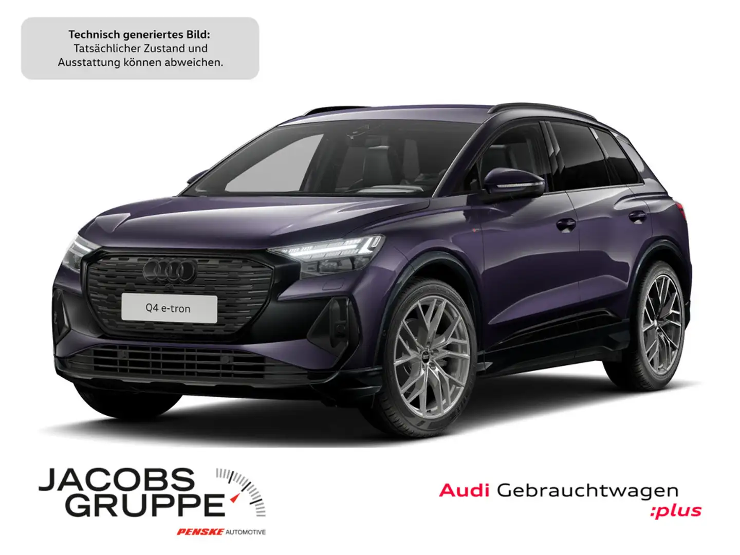 Audi Q4 e-tron Violett - 1