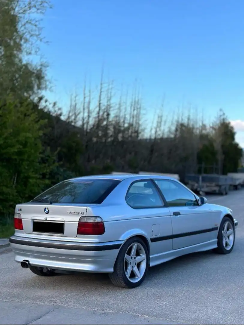 BMW 323 TI compact Argent - 2