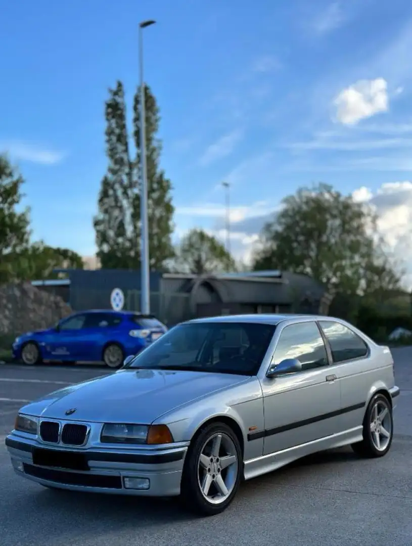 BMW 323 TI compact Argent - 1