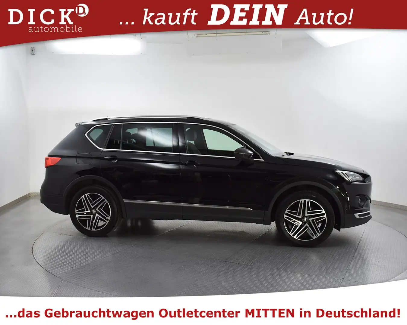 SEAT Tarraco 2.0T DSG 4Dri Xcellen VIRTU+MEMO+KAM+AHK Schwarz - 2