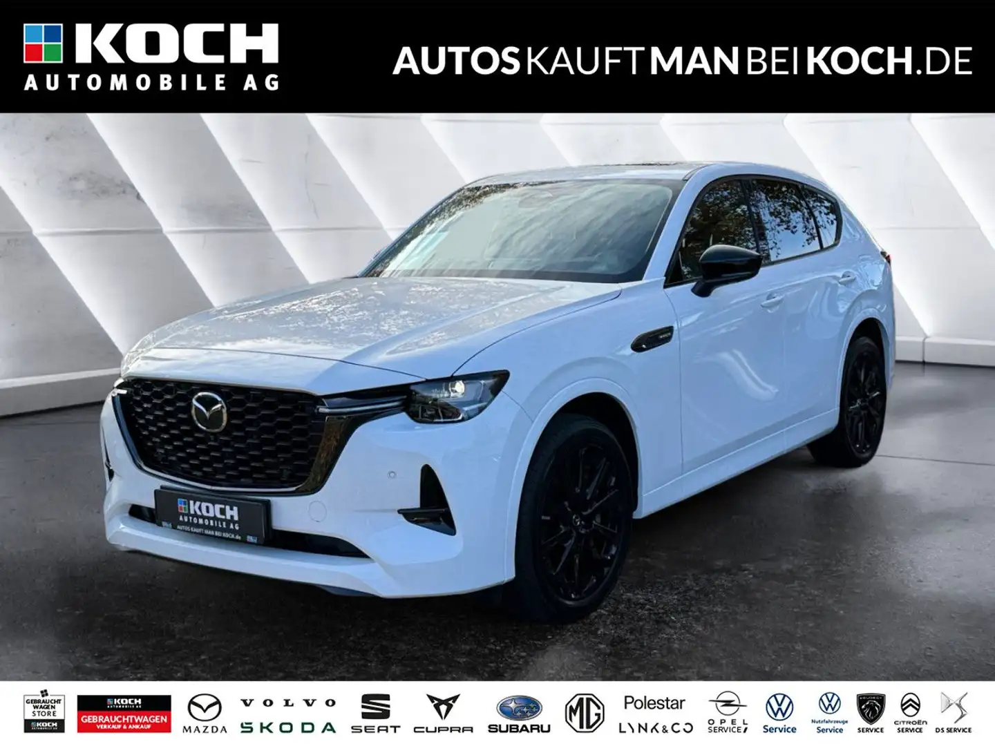Mazda CX-60 AWD PHEV HOMURA Con-P Dri-P Com-P PANO 360 B Weiß - 1