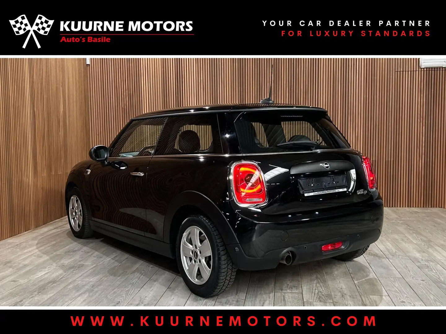 MINI One D 1.5 3d. Alu/Leder/Gps/Airco/Bt/Pdc *1j garantie* Noir - 2