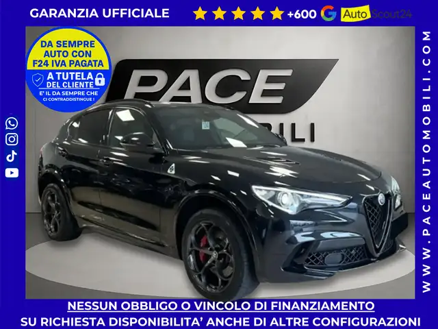 2020 Alfa Romeo Stelvio in Black for sale