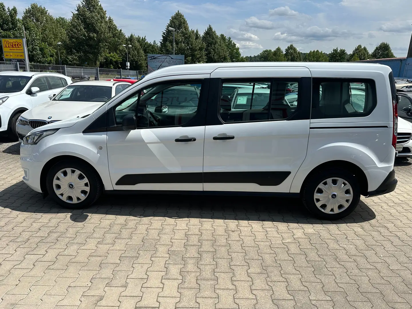 Ford Tourneo Connect L2- Lang*TüV Neu*Klima*Tempo*SR+WR Weiß - 2