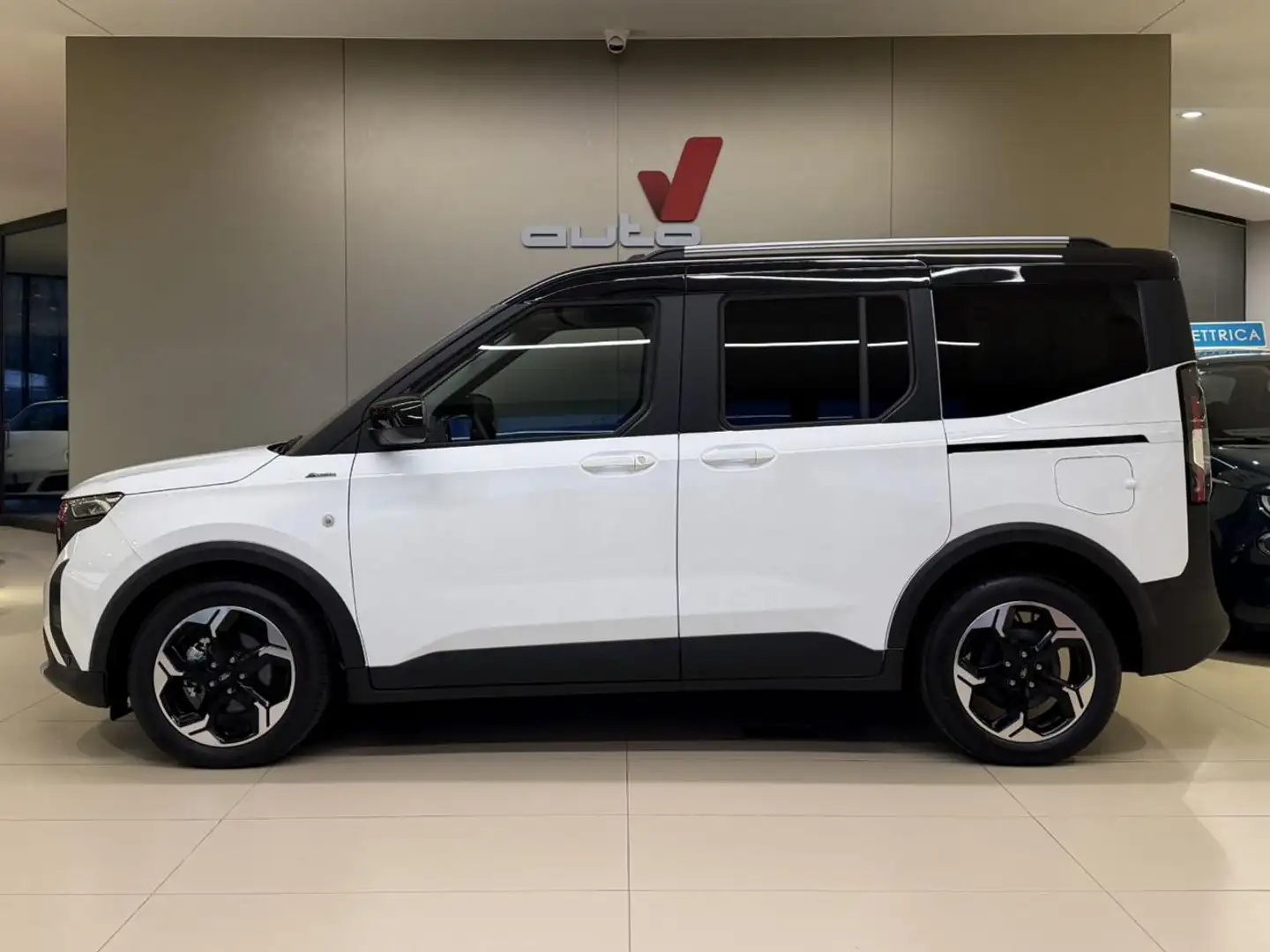 Ford Tourneo Courier 1.0 EcoBoost Powershift Active +TELE+CRUISE ADATT Bianco - 1