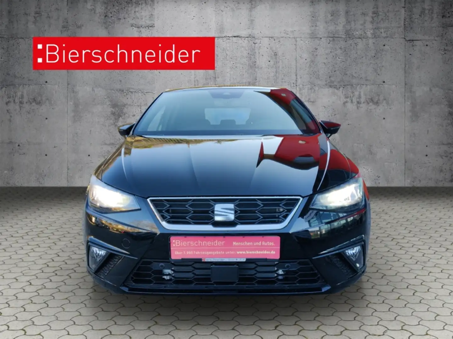 SEAT Ibiza 1.0 TSI FR NAVI LED KAMERA GRA SHZ 17 Schwarz - 2