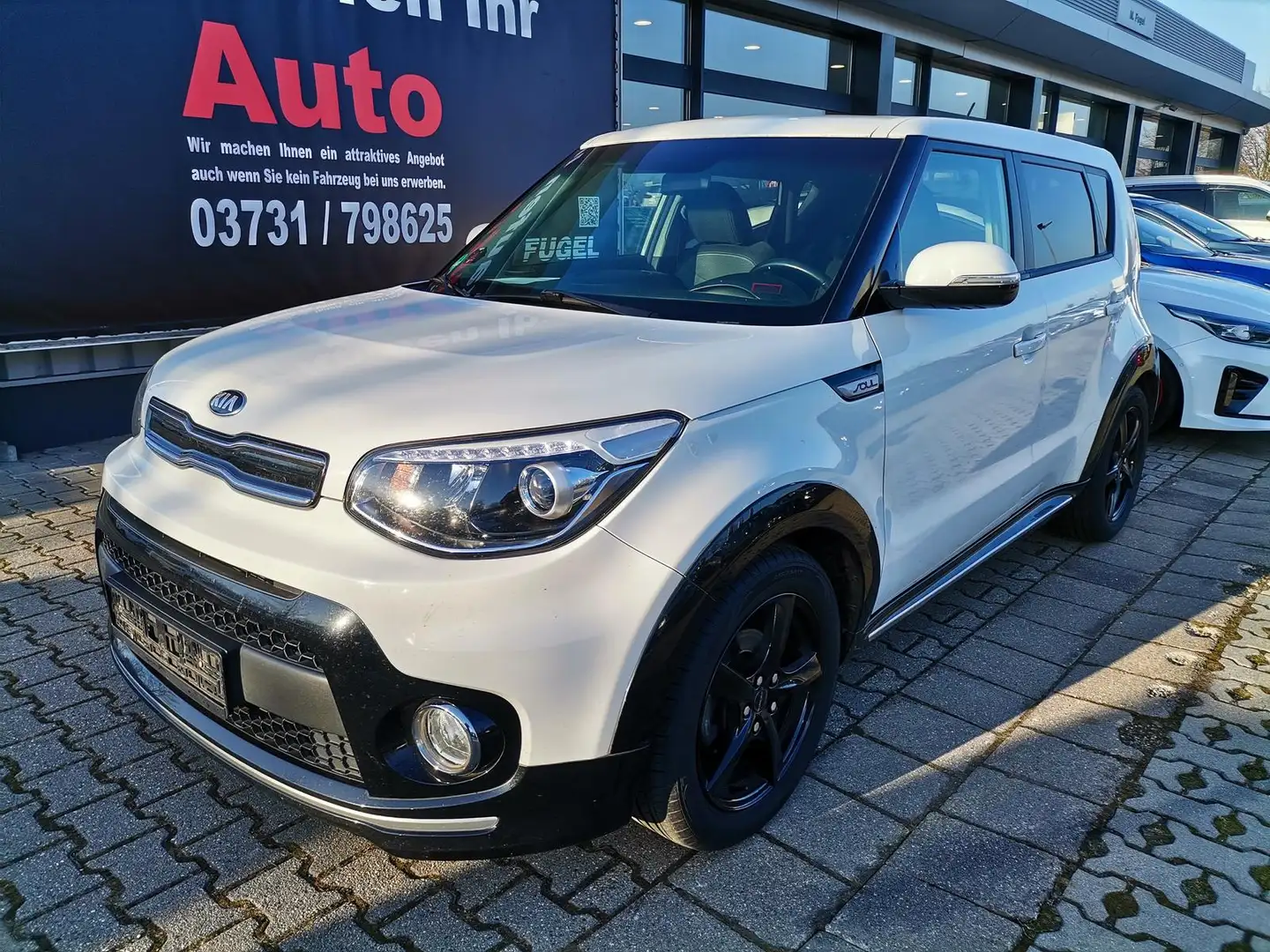 Kia Soul 1.6 Dream Team SHZ|Temp|PDC|Navi Weiß - 2