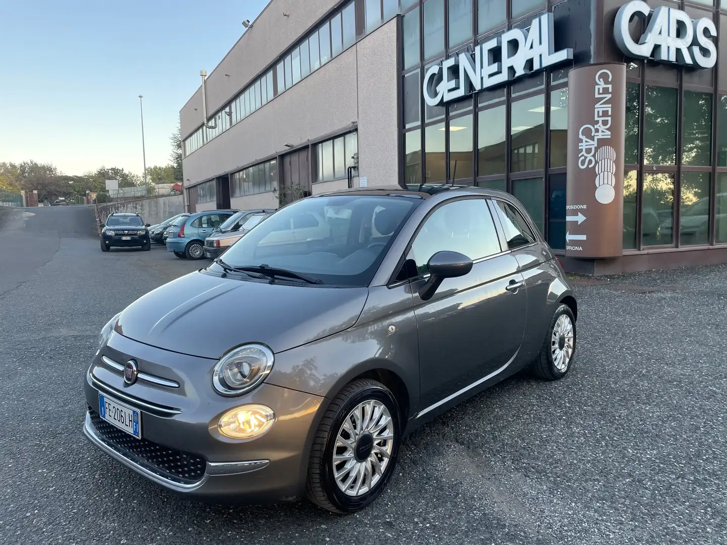 Fiat 500 1.2 Lounge 69cv 2016 *OK NEOPATENTATI* Grigio - 1