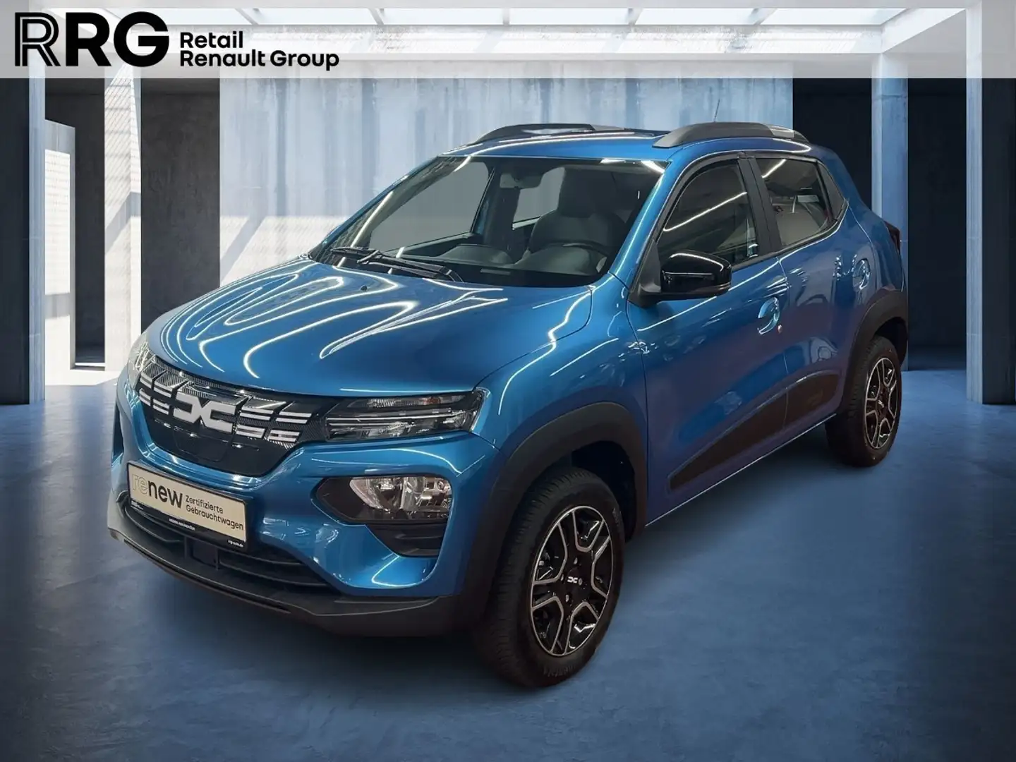 Dacia Spring ELECTRIC ESSENTIAL 27kWh CCS  BATTERIEKAUF Blauw - 1