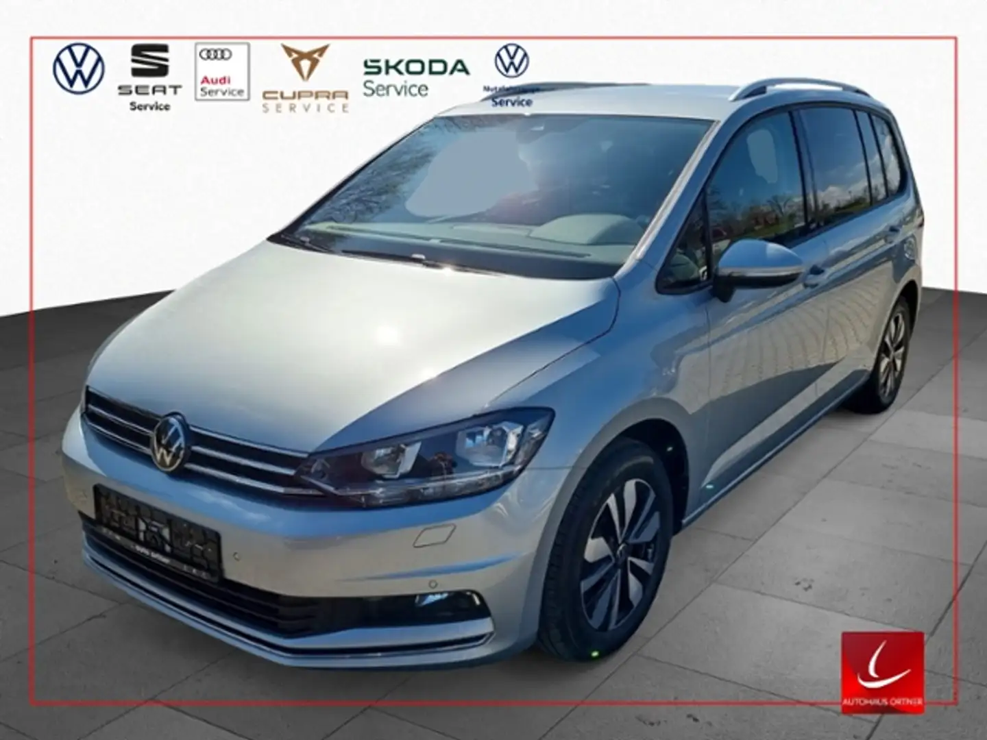 Volkswagen Touran 2,0 TDI DSG MOVE EL.HECKKLAPPE 7 SITZER KAMERA AH Silber - 1