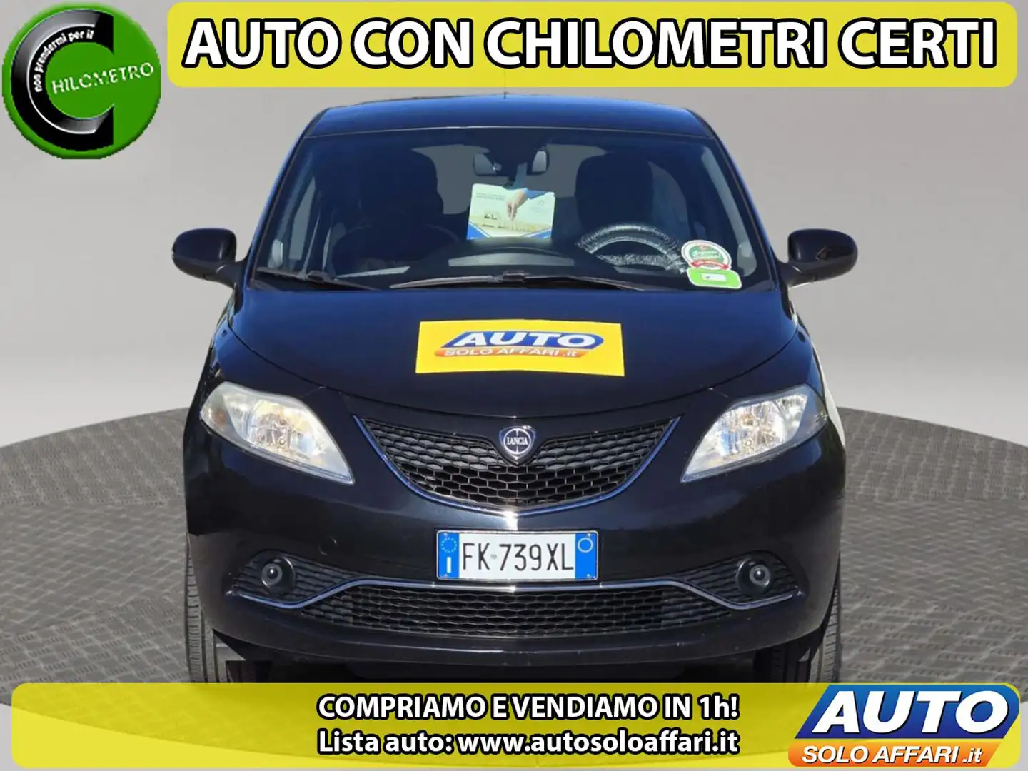 Lancia Ypsilon 1.2 69CV 5P *GPL* NEOPATENTATI/TOUCH/EURO6B Nero - 2