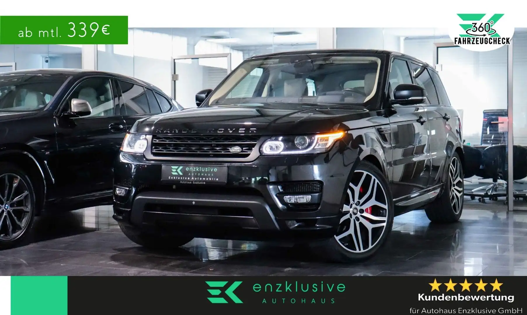 Land Rover Range Rover Sport SDV8 Autobiography *PANO*VOLL Schwarz - 1