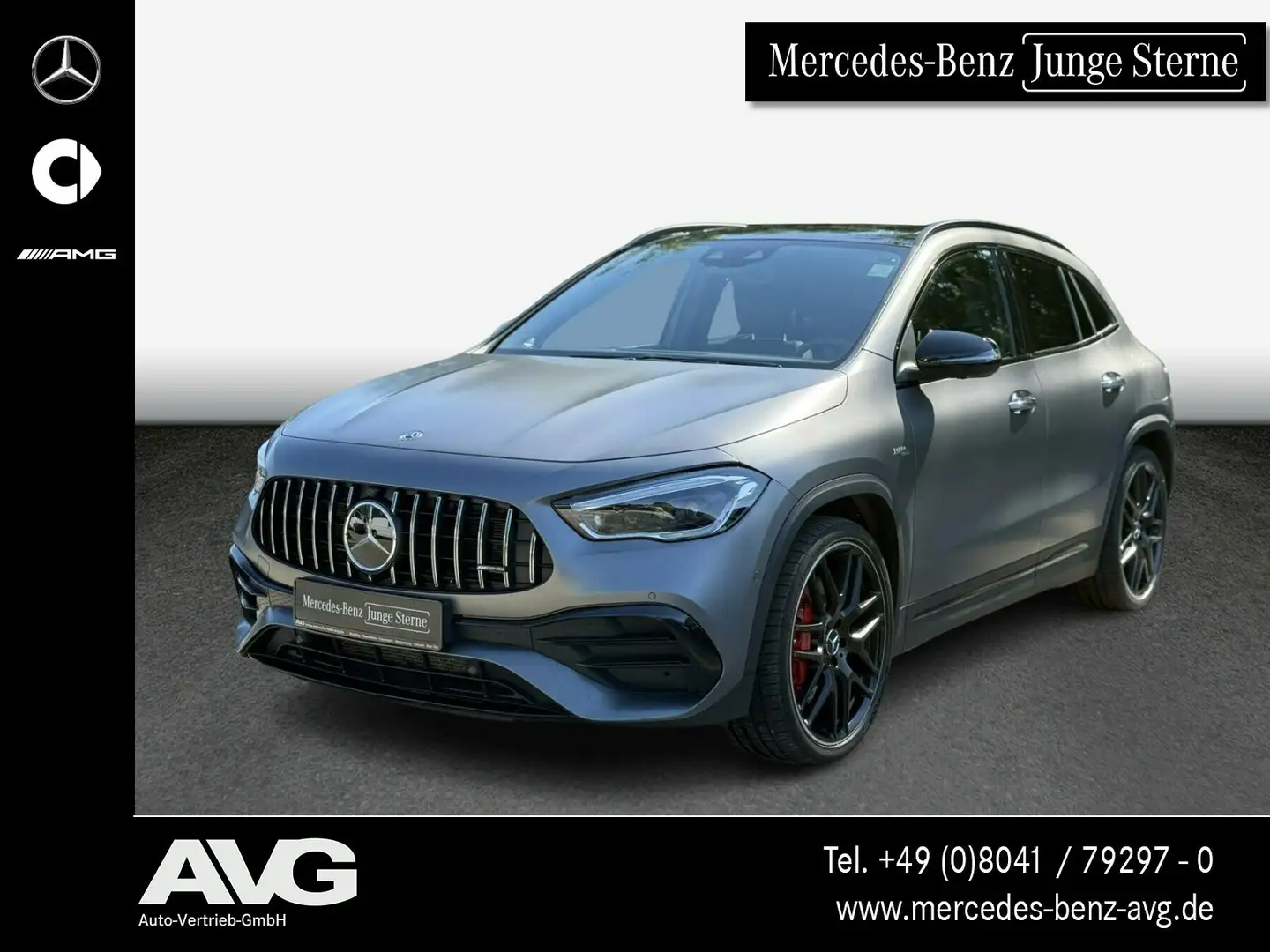 Mercedes-Benz GLA 45 AMG Mercedes-AMG GLA 45 S 4MATIC+ Pano 360° DISTR. Grau - 1