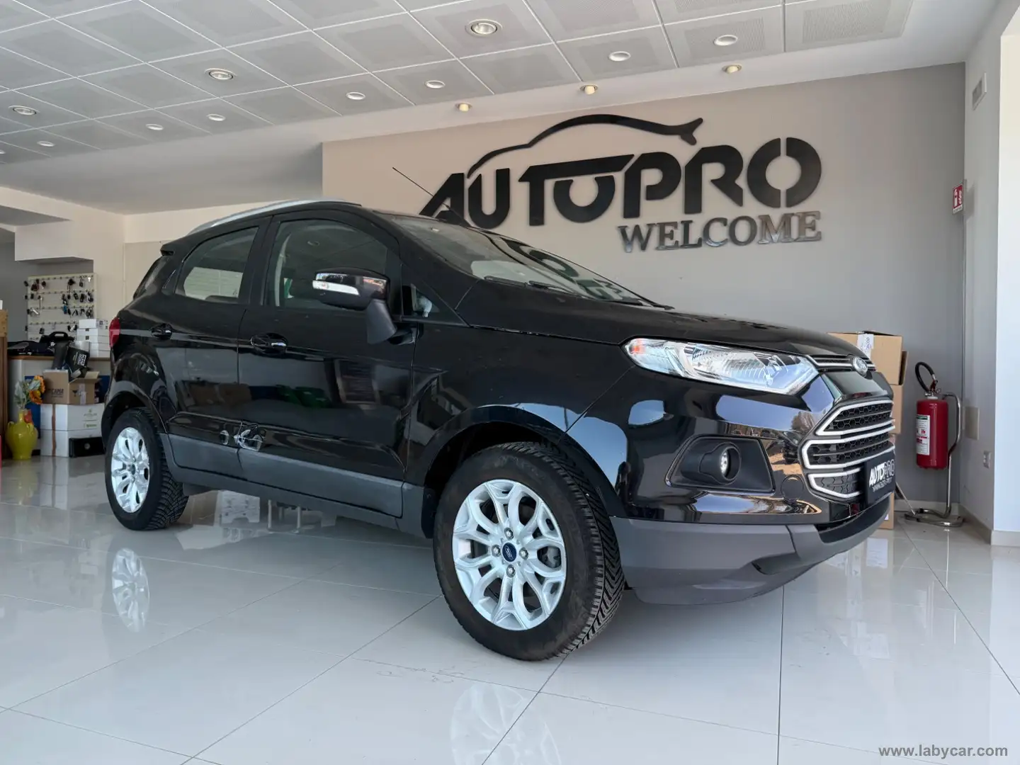 Ford EcoSport 1.5 TDCi 95 CV Titanium MOTORE ROTTO Nero - 2