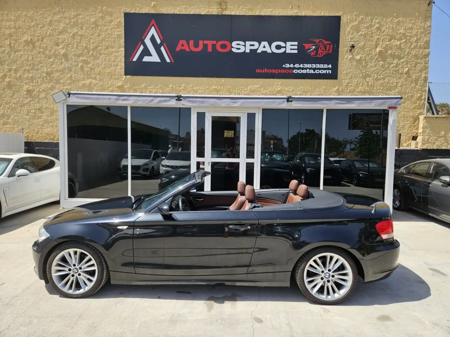 BMW 120 120dA Cabrio Noir - 2