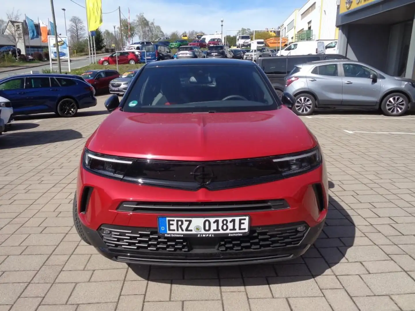 Opel Mokka -e, 136 PS Klimaautomatik, DAB, Carplay Rot - 2