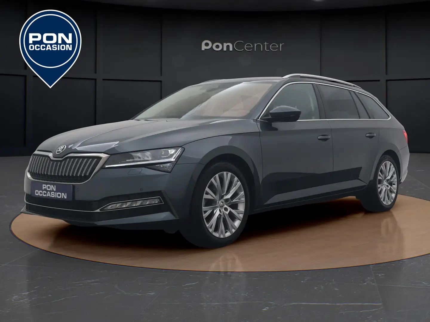 Skoda Superb Combi 1.4 TSI 218 PK iV Business Edition Plus | Na Grijs - 1