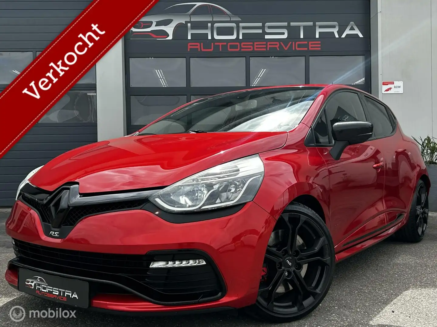 Renault Clio 1.6 R.S. Aut. F1-Flippers 200pk Uniek! Supersound Kırmızı - 1