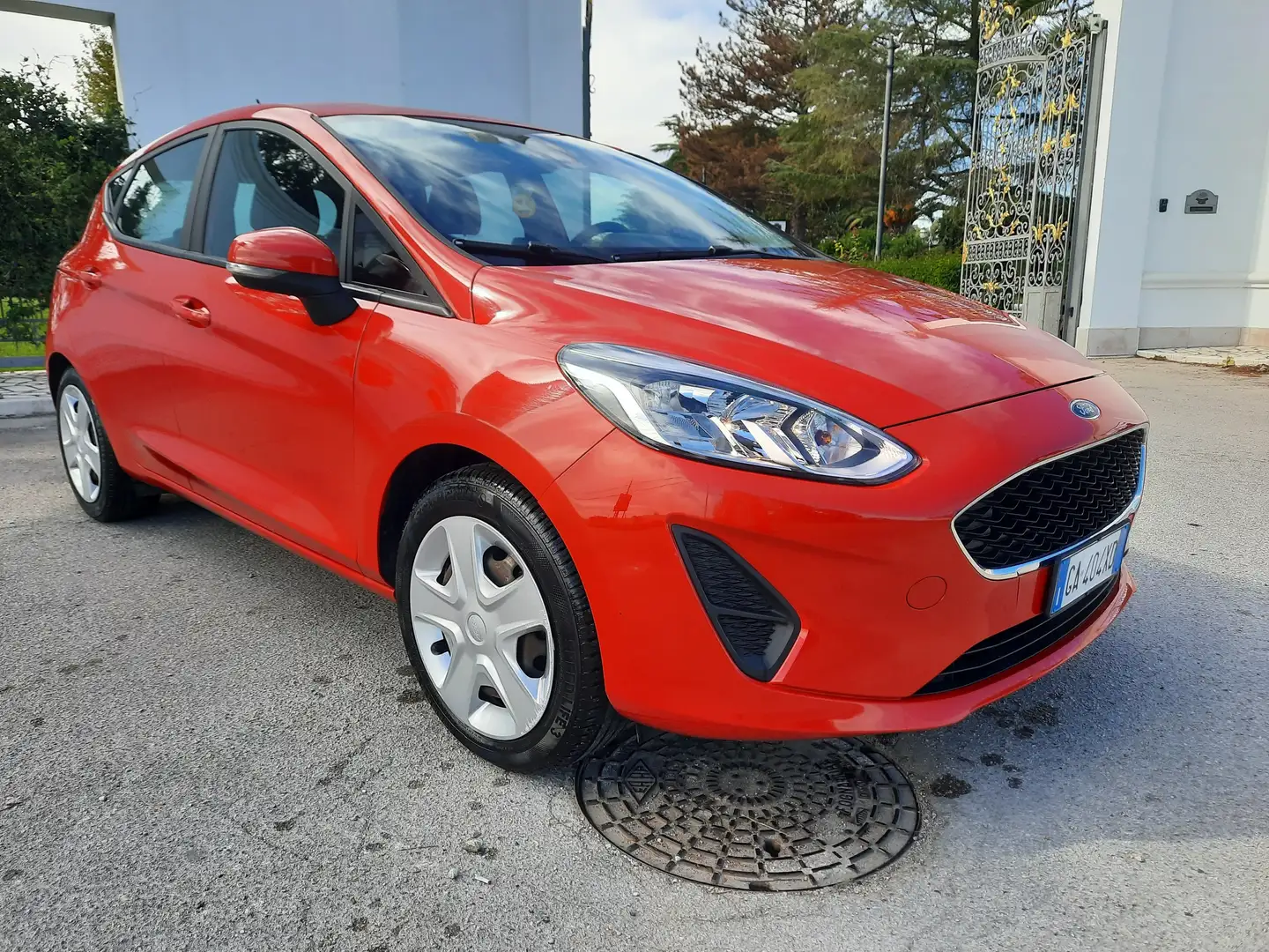 Ford Fiesta Fiesta 2020 1.5 D 85cv,PERFETTA UNICOPROPRIETARIO Rosso - 2