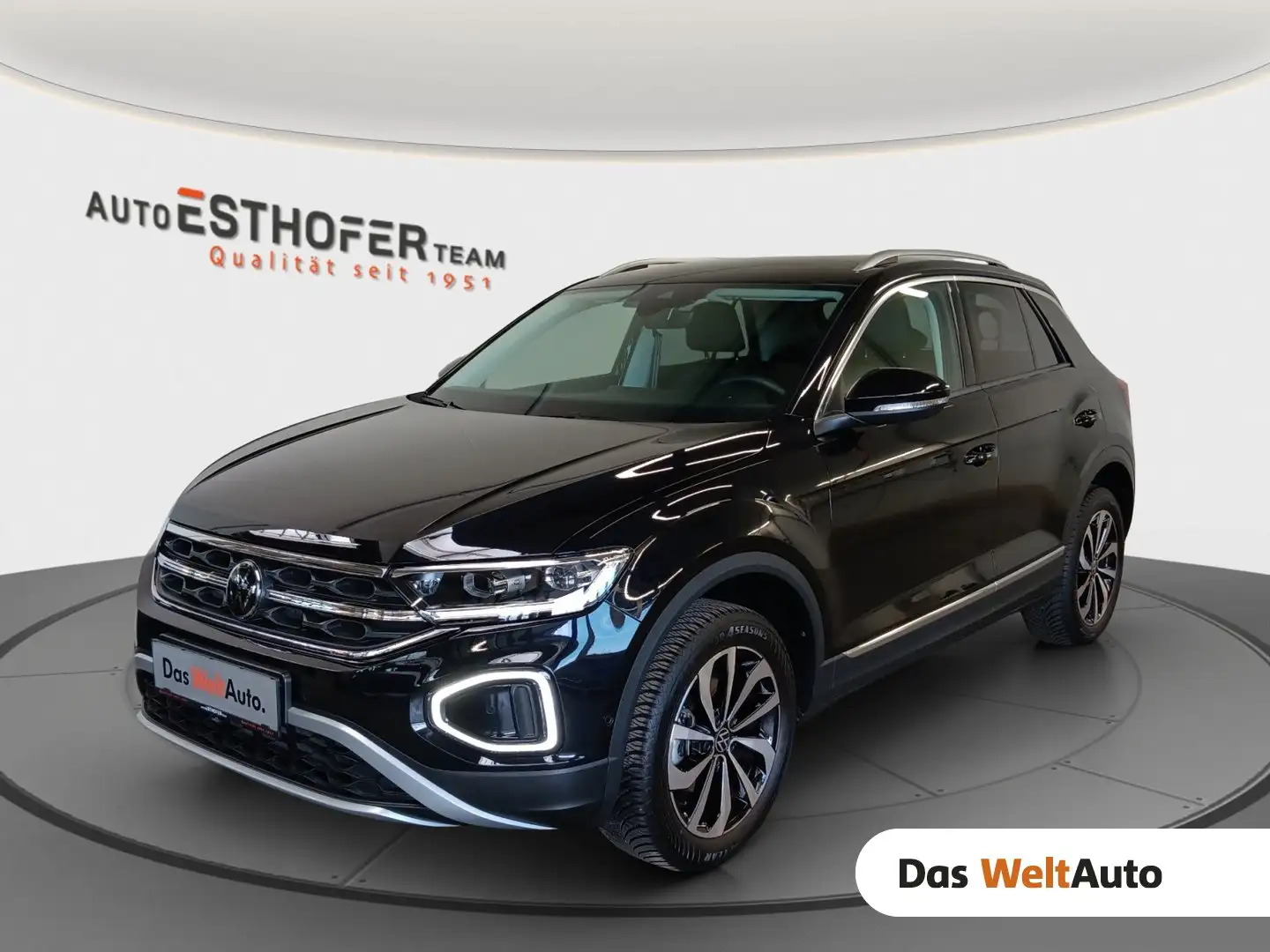 Volkswagen T-Roc Style TSI DSG Schwarz - 1
