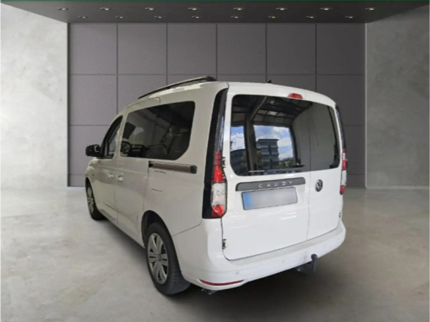 Volkswagen Caddy Life 2.0TDI DSG Navi PDC v/h SHZ AHK Wit - 2
