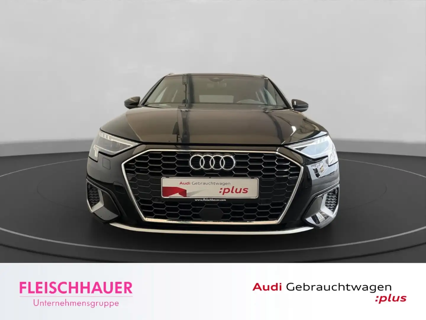 Audi A3 Sportback advanced 35 TDI ACC Navi LED VC AHK Schwarz - 2