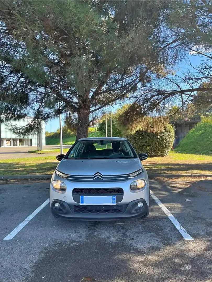 Citroen C3 C3 BlueHDi 75 S Gris - 1