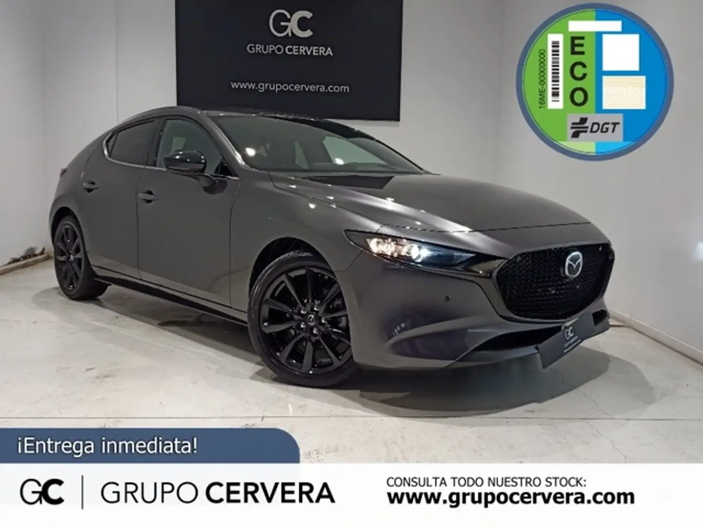 Mazda 3 2.5 e-Skyactiv-G Homura 103kW Gris - 1