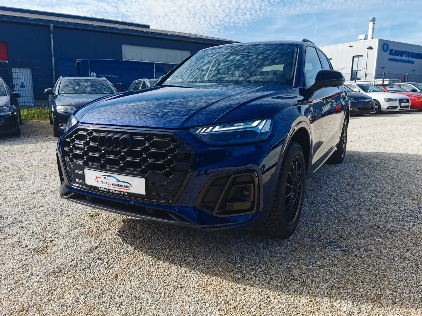 Audi Q5 40 TDI S line MATRIX GARANTIE TOP ZUSTAND!! Blau - 1