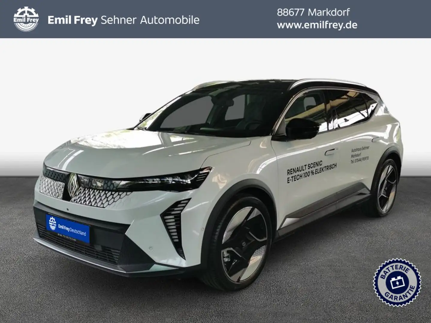Renault Scenic Scenic E-Tech 220 Long Range Iconic 160 kW, 5-türi Weiß - 1