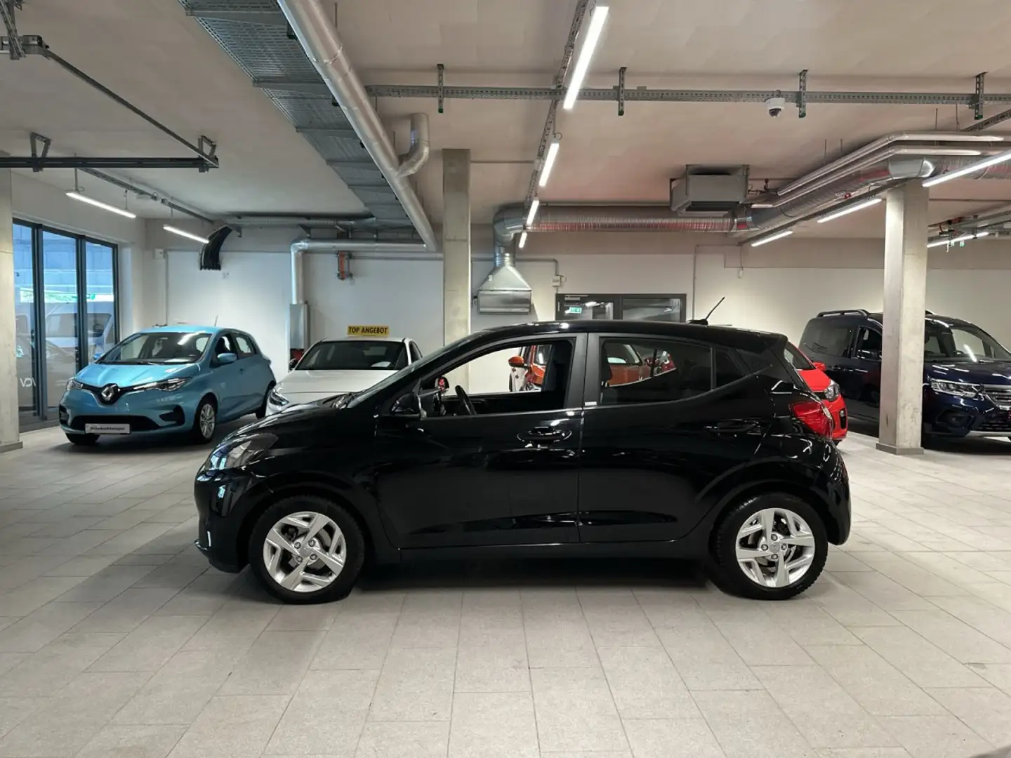 Hyundai i10 Trend Klima Einparkhilfe Sitzheizung Fenster el. Schwarz - 2