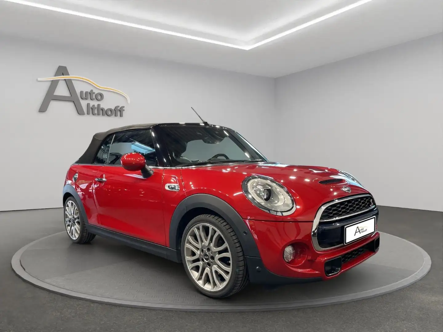 MINI Cooper S Cabrio LED SHZ PDC KAM NAV Rot - 1
