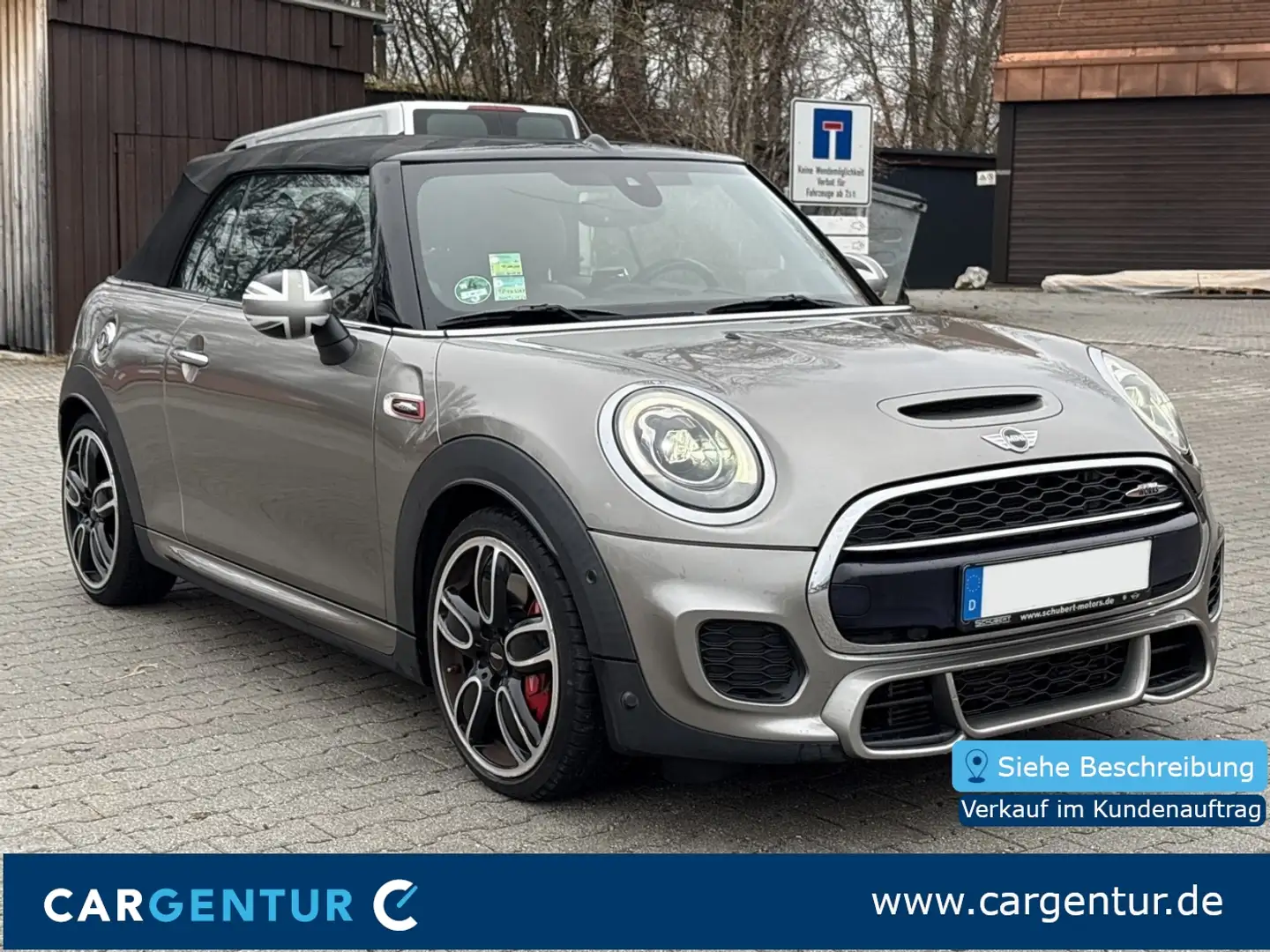 MINI John Cooper Works Cabrio SpoSi Sport-AGA Silber - 1
