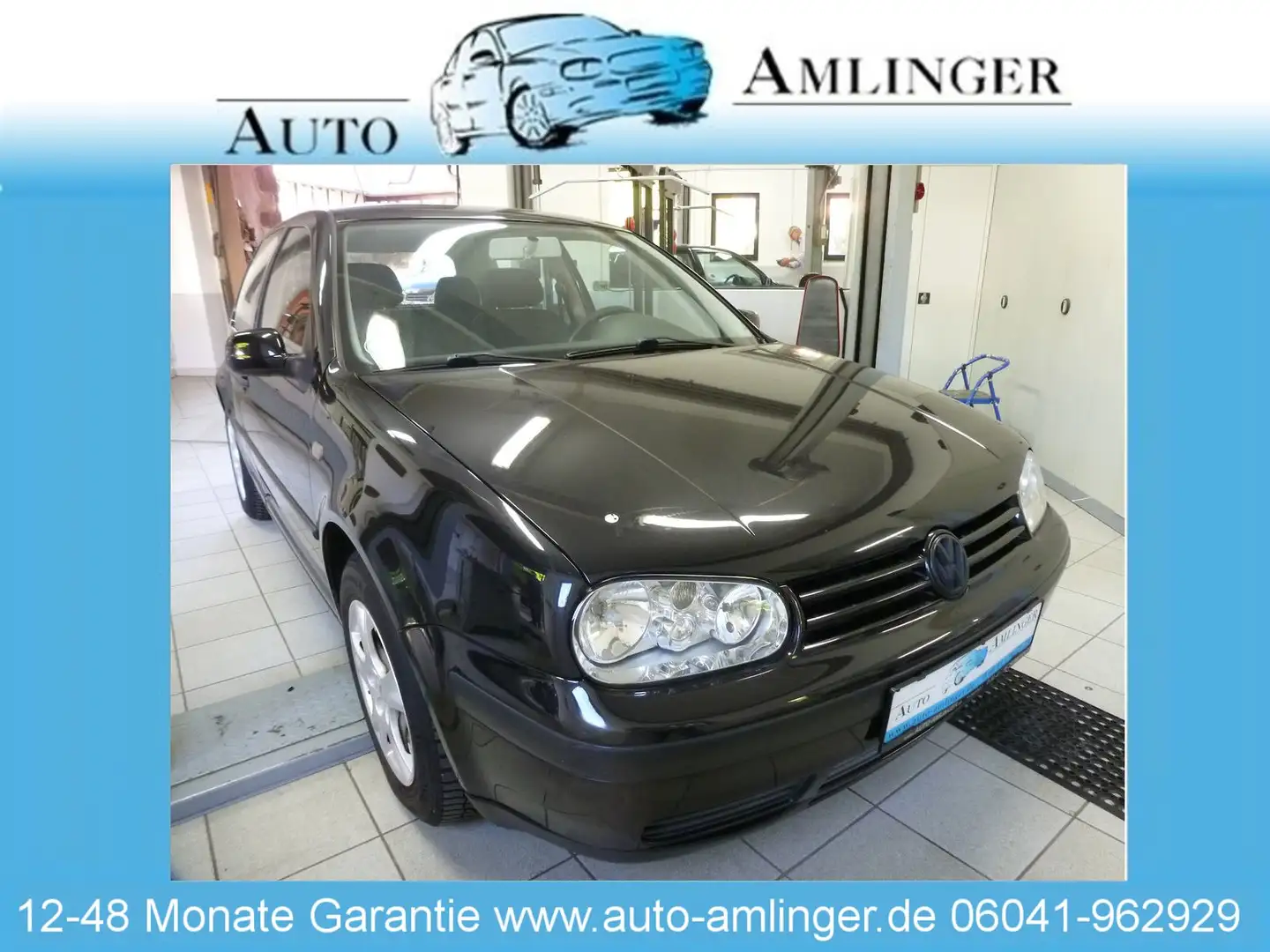Volkswagen Golf Basis1.Hand Scheckheft 24 Mo.Gar.TOP Noir - 1