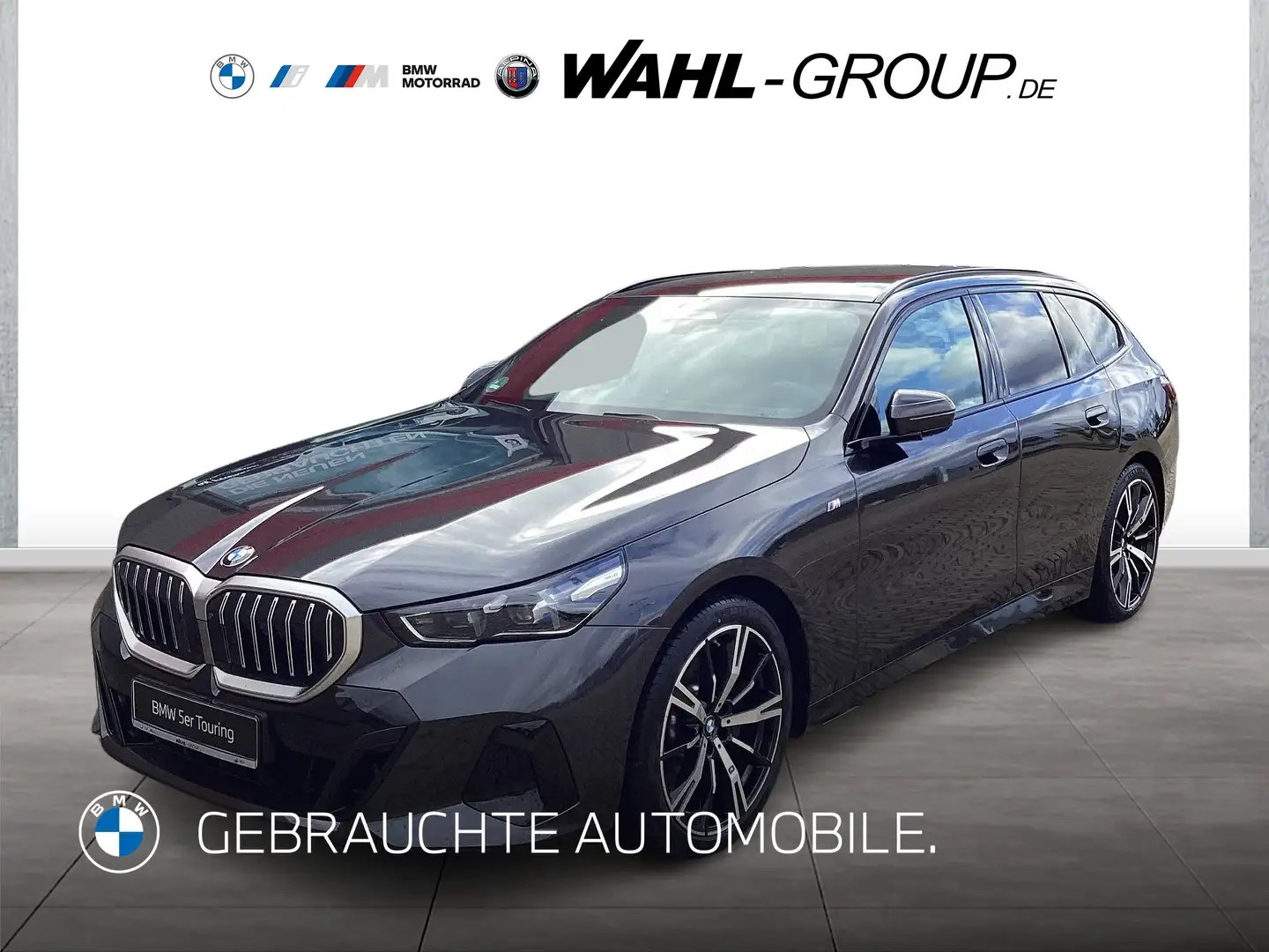 BMW 520 d Touring M Sport | Head-Up AHK Glasdach Grau - 1